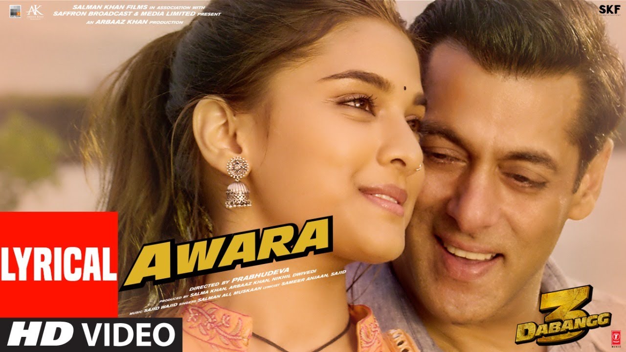 Awara Song Lyrics