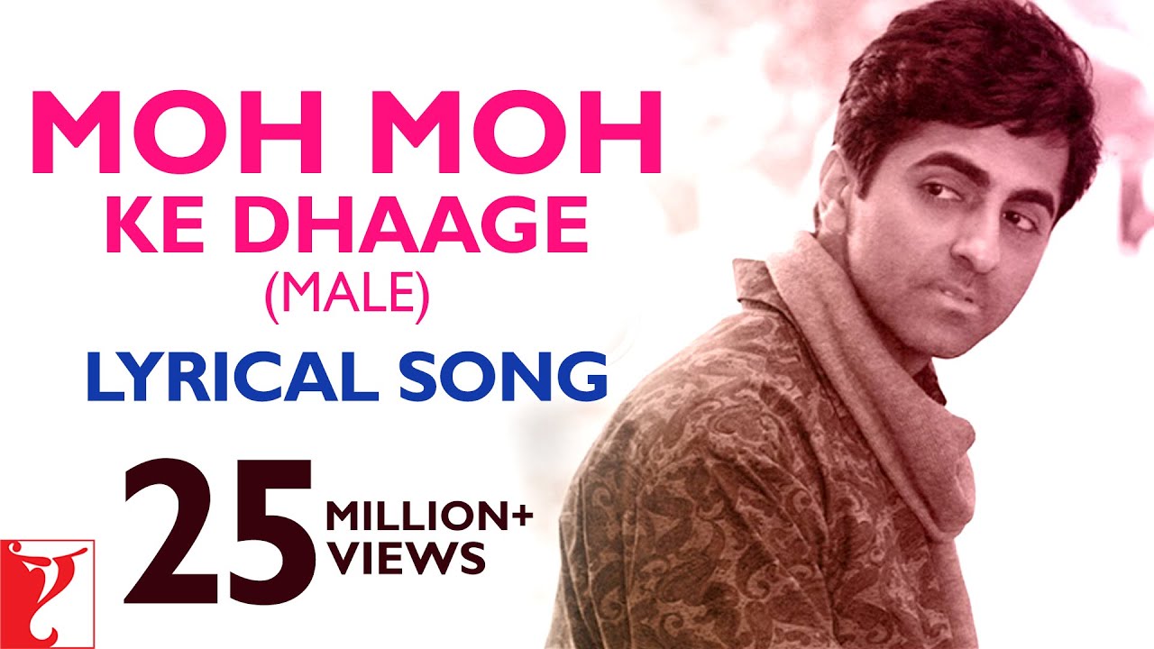 Moh Moh Ke Dhaage (Male) Song Lyrics