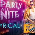 Party All Night Song Lyrics Image