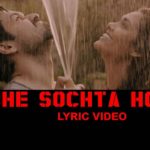 Tujhe Sochta Hoon Song Lyrics Image