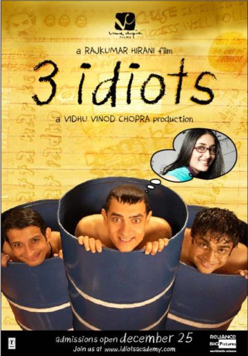 3 idiots Poster