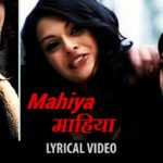 Mahiya Song Lyrics Image