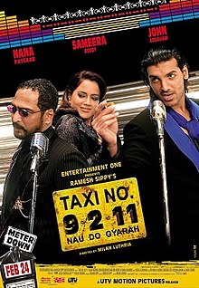 Taxi No 9 2 11 Nau Do Gyarah Poster