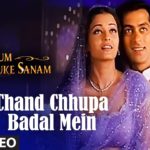 Chand Chhupa Badal Mein Song Lyrics Image