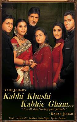 Kabhi Khushi Kabhie Gham Movie Poster