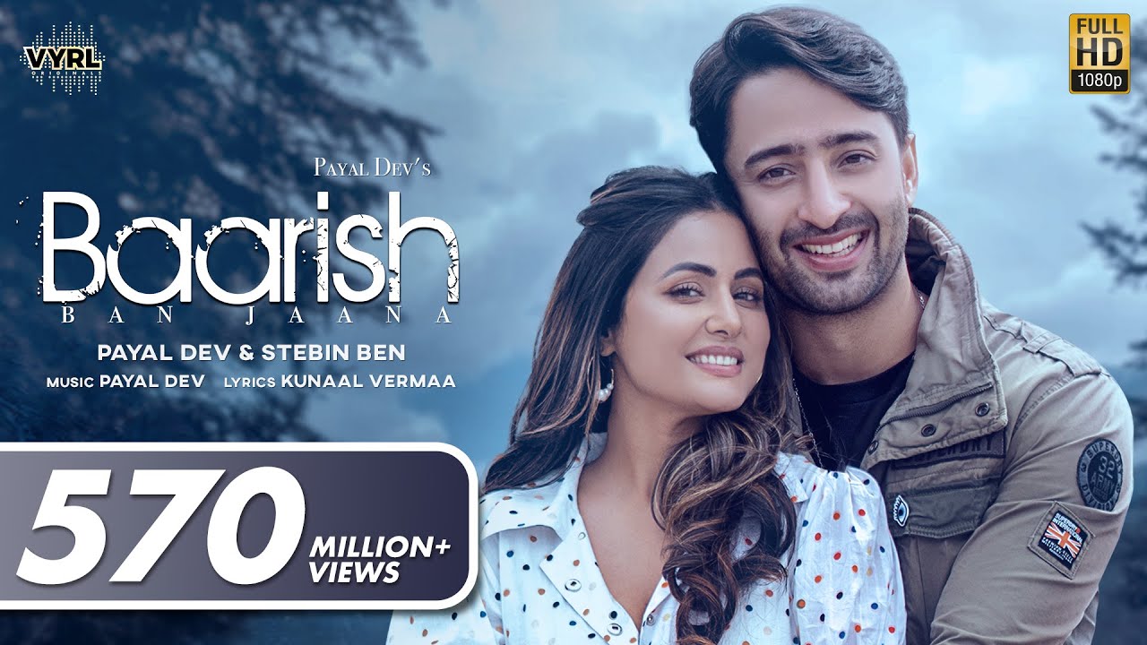 Baarish Ban Jaana Song Lyrics