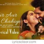Phir Aur Kya Chahiye Song